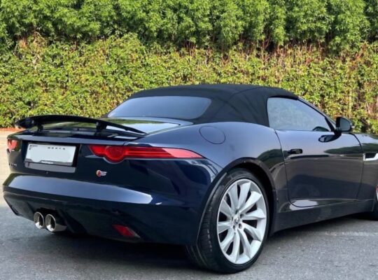 Jaguar F type S 3.0L 2014 convertible Gcc