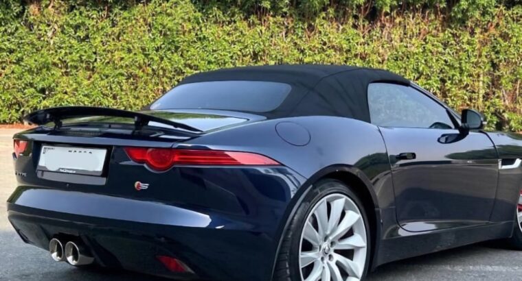 Jaguar F type S 3.0L 2014 convertible Gcc