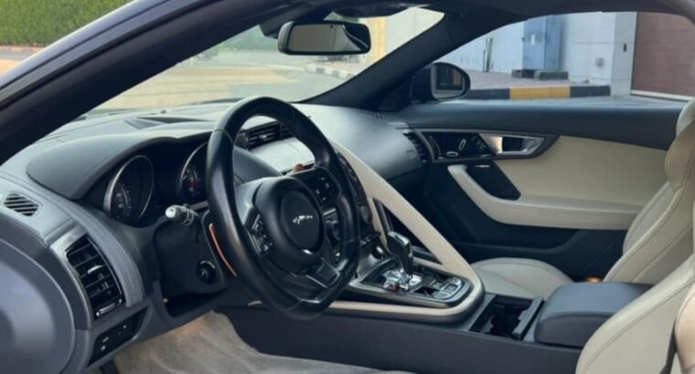 Jaguar F type S 3.0L 2014 convertible Gcc