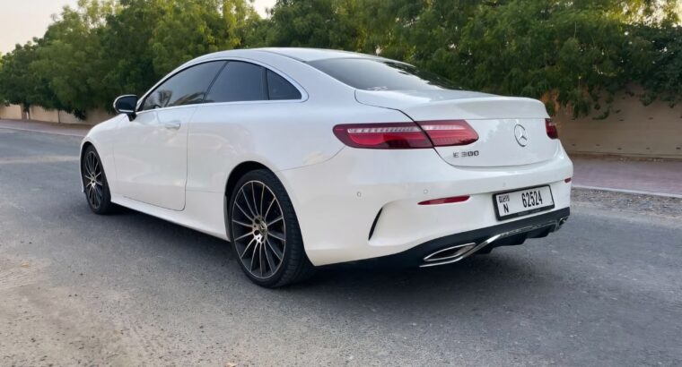 Mercedes E300 coupe 2019 Gcc for sale