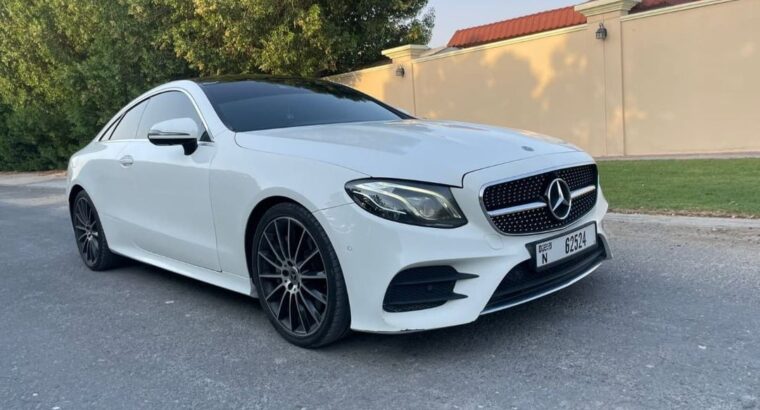 Mercedes E300 coupe 2019 Gcc for sale