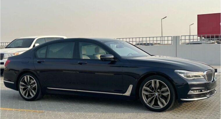 BMW 750LI X drive 2017 Gcc full option for sale