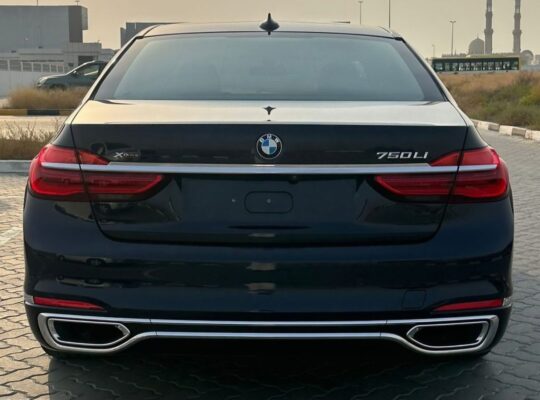 BMW 750LI X drive 2017 Gcc full option for sale