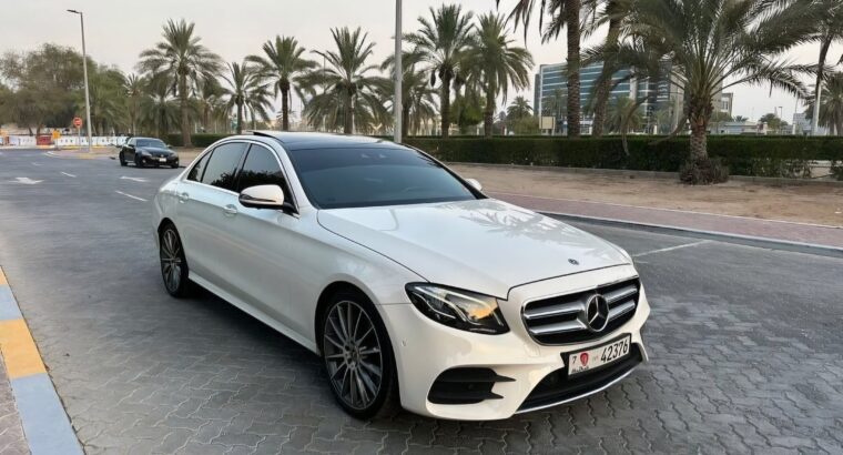 Mercedes E300 full option Gcc 2018 for sale