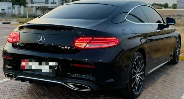 Mercedes C300 coupe 2019 full option for sale