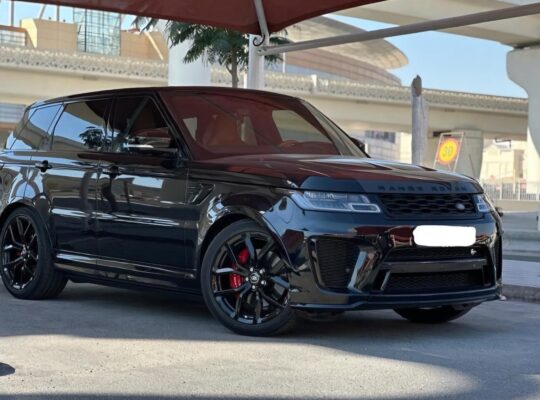 Range Rover sport SVR 2022 fully loaded for sale