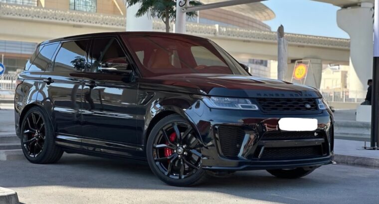 Range Rover sport SVR 2022 fully loaded for sale