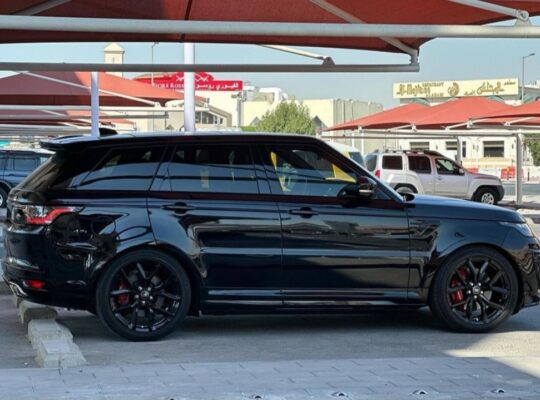 Range Rover sport SVR 2022 fully loaded for sale