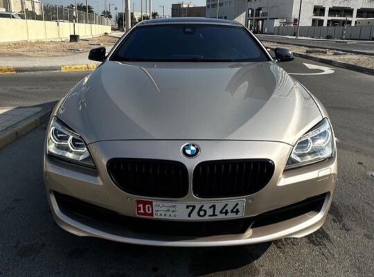 BMW 640I full option Gcc 2013 for sale