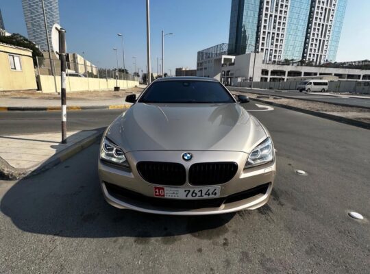 BMW 640I full option Gcc 2013 for sale