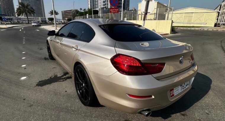 BMW 640I full option Gcc 2013 for sale