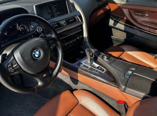 BMW 640I full option Gcc 2013 for sale