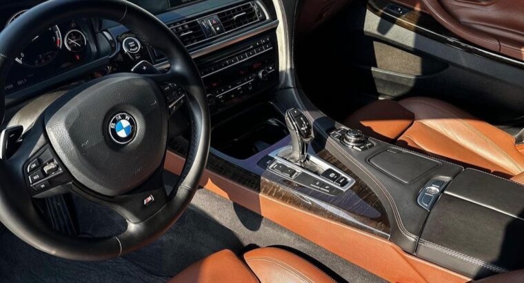 BMW 640I full option Gcc 2013 for sale