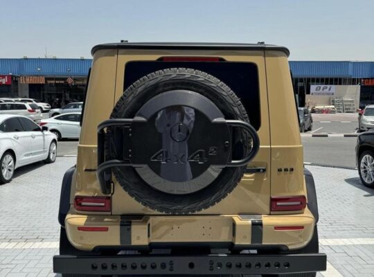 Mercedes G63 4×4 fully loaded 2024 0km for sale