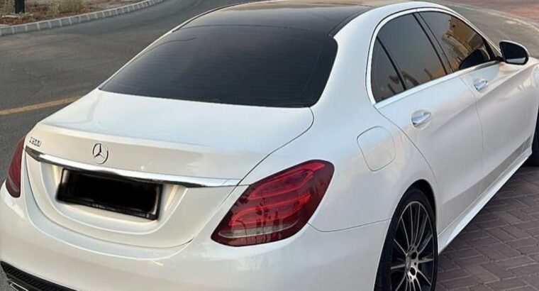 Mercedes C200 full option 2016 Gcc for sale