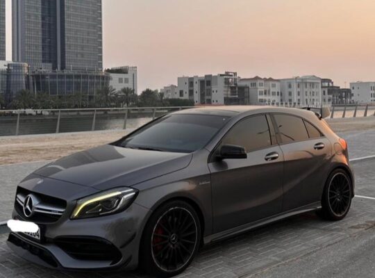 Mercedes A45 full option 2017 Gcc for sale