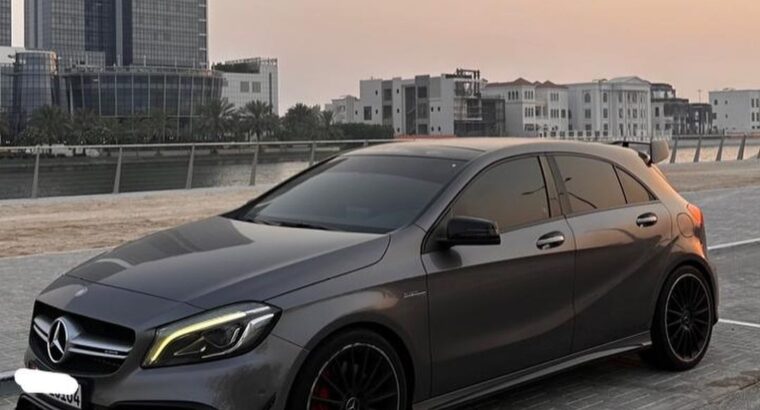 Mercedes A45 full option 2017 Gcc for sale