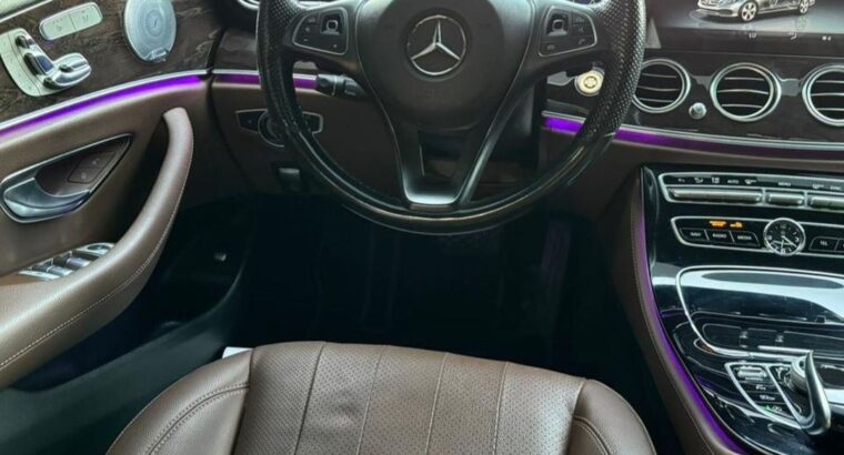 Mercedes E300 in good condition 2017 usa imported