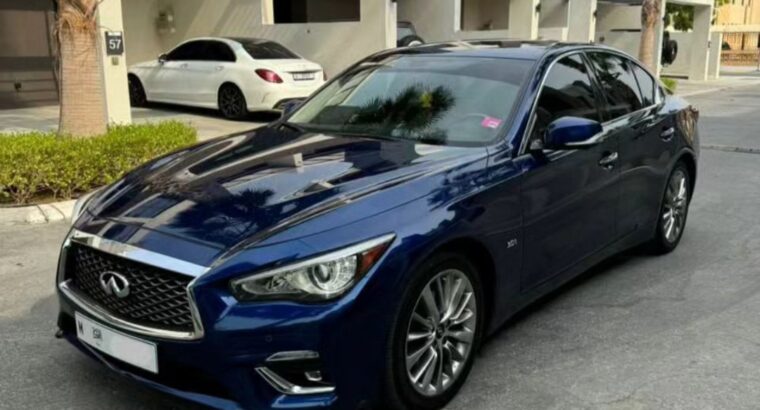 Infiniti Q50 Gcc 2019 full option for sale