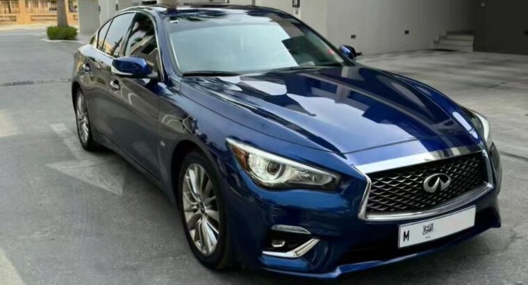 Infiniti Q50 Gcc 2019 full option for sale