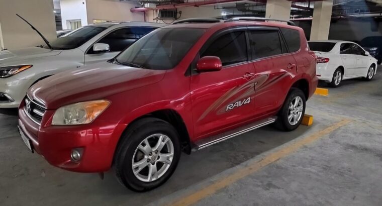 Toyota Rav4 2011 in good condition imported
