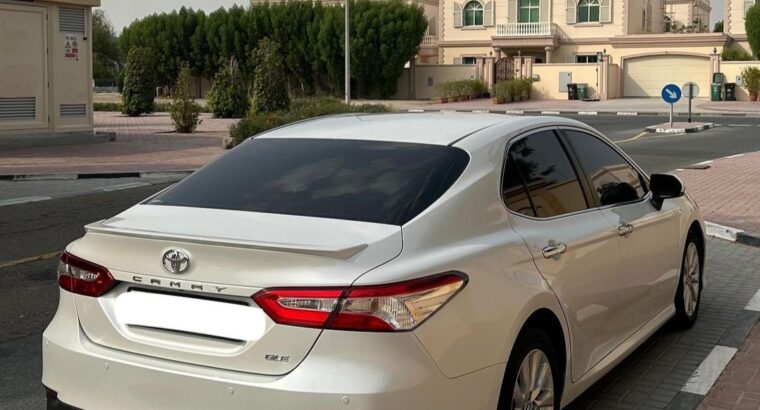 Toyota Camry GLE 2019 Gcc full option for sale