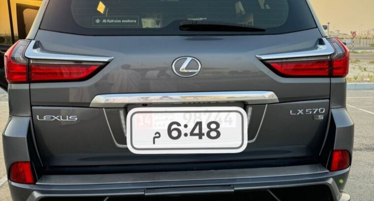 Lexus LX570 fully loaded 2020 Gcc for sale