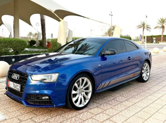 Audi A5 S line 2016 coupe Gcc for sale