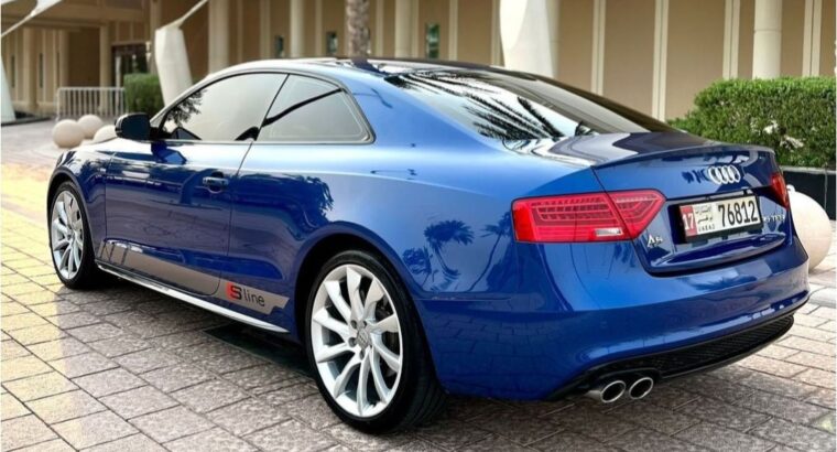 Audi A5 S line 2016 coupe Gcc for sale