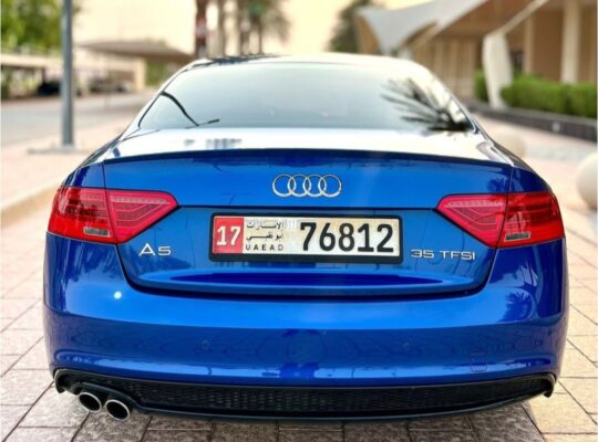 Audi A5 S line 2016 coupe Gcc for sale