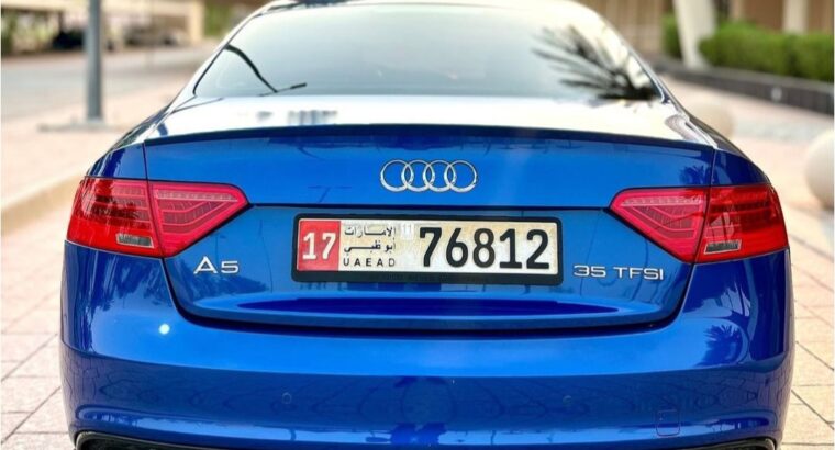 Audi A5 S line 2016 coupe Gcc for sale
