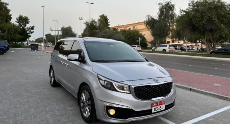 Kia Grand Carnival Gcc 2016 for sale