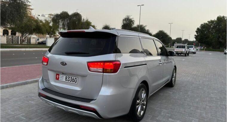 Kia Grand Carnival Gcc 2016 for sale