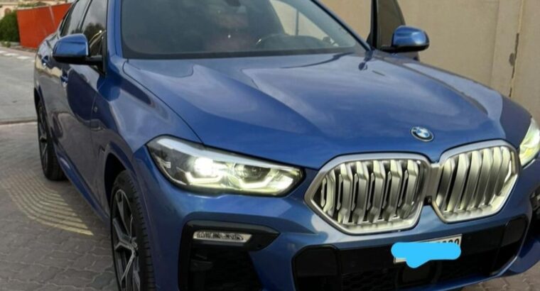 BMW X6 Xdrive 40i full option 2020 Gcc for sale