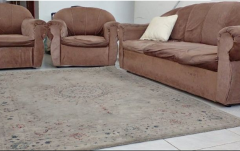 Sofa set + carpet for sale