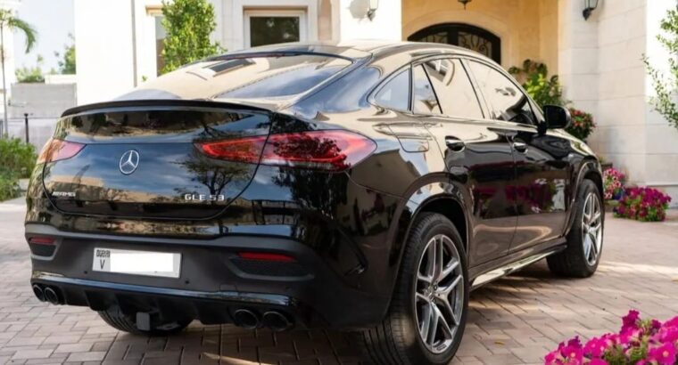 Mercedes GLE53 coupe AMG 2021 imported for sale