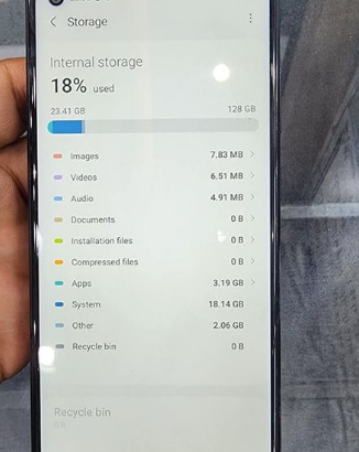 galaxy A21s storge 6/128 for sale