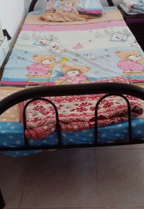 single bed with mattress for sale
