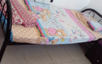 single bed with mattress for sale