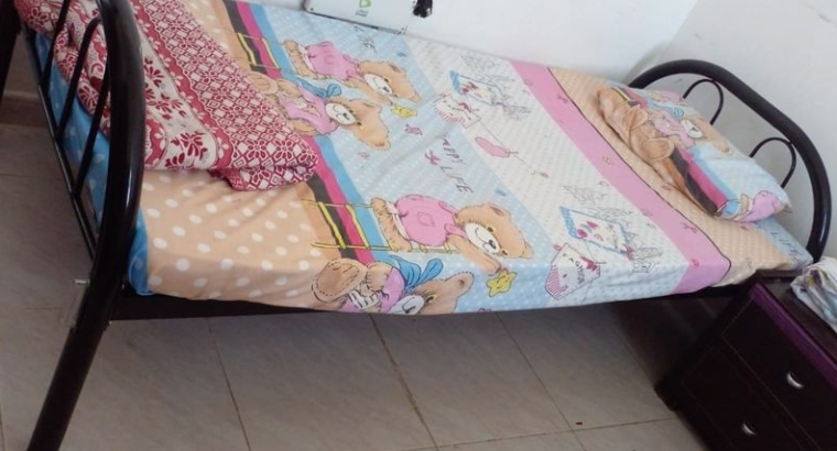 single bed with mattress for sale