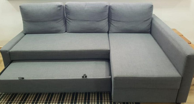 Ikea sofabed with storage for sale