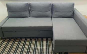 Ikea sofabed with storage for sale