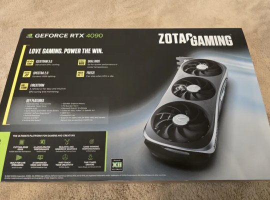 zotac rtx 4090 trinity oc for sale