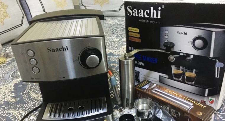 مع مطحنة القهوة saachi للبيع آلة كوفي