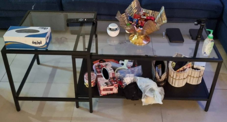 طاولة قهوة زجاج للبيع