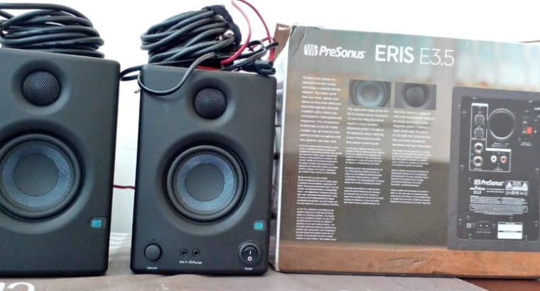 New Presonos Iris speakers for sale due to travel