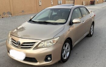 Toyota Corolla 2012 full option Gcc for sale