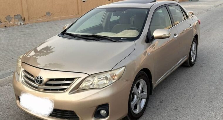 Toyota Corolla 2012 full option Gcc for sale