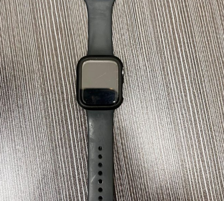 Apple SE 44mm Watch With Blue Strap For Sale