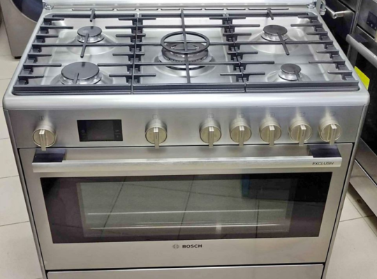 Bosch series 6 top gas oven Electric cooker 90cm f